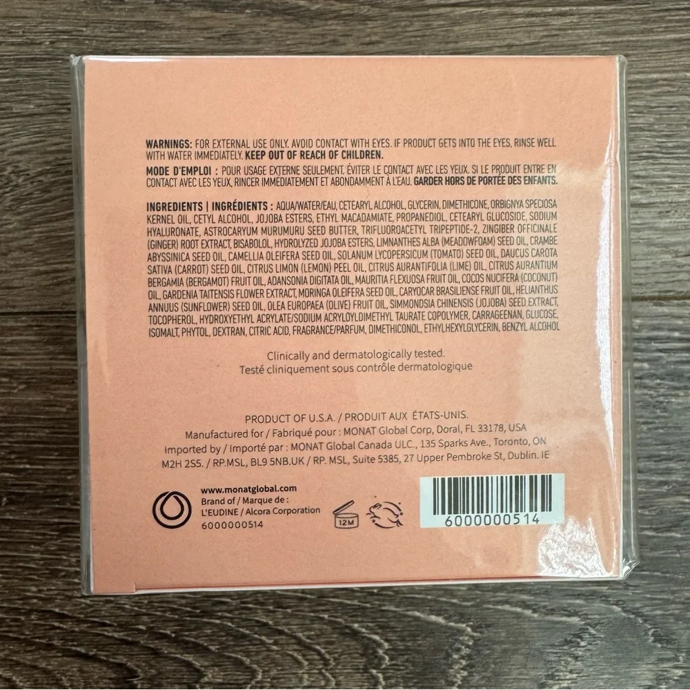 ⭐️NWT⭐️ Monat Be Gentle nourishing Moisturizer, Cream Lotion 1.52 fl. oz. - Picture 5 of 5